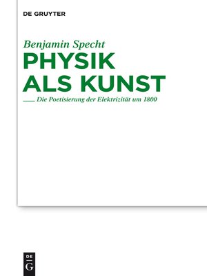 cover image of Physik als Kunst